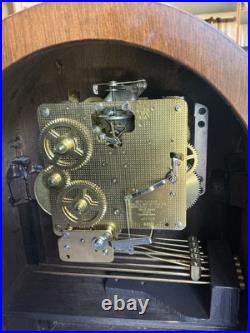 Seth Thomas Westminter chime clock very good sharp working with key