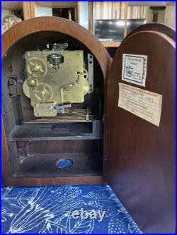 Seth Thomas Westminter chime clock very good sharp working with key