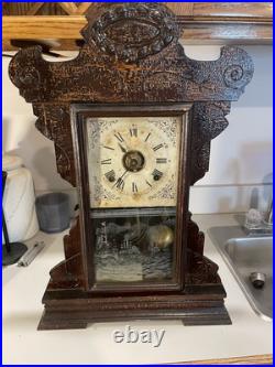 Seth Thomas White Fleet No. 298 B Peace Clock