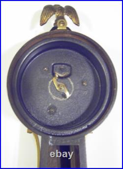 Seth Thomas Wind Up Wall Banjo Clock George Washington Antique Vintage 24 Seth Thomas Wind Up Wall Banjo Clock George Washington Antique Vintage 24