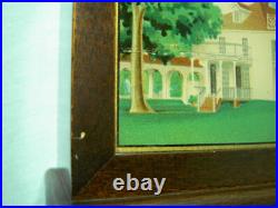 Seth Thomas Wind Up Wall Banjo Clock George Washington Antique Vintage 24 Seth Thomas Wind Up Wall Banjo Clock George Washington Antique Vintage 24
