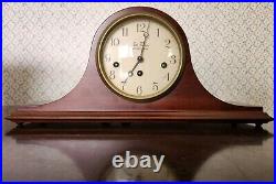 Seth Thomas Woodbury Westminster Chime Clock A401-000 Mantel Clock Germany withKey