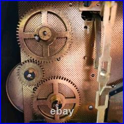 Seth Thomas Woodbury Westminster Chime Clock A401-000 Mantel Clock Germany withKey