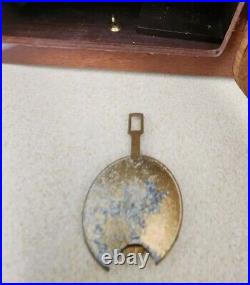 Seth Thomas Woodbury Westminster Chime Clock A401-000 Mantel Clock Germany withKey