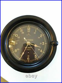 Seth Thomas Ww2 us Navy Bakelite Clock