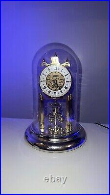 Seth Thomas mantle clock antique collectible With Battery spinning pendulum