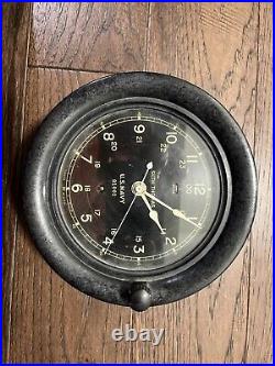 Seth thomas US Navy Ship Clock