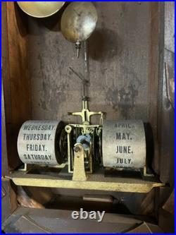 Seth thomas calendar clock parts