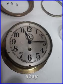 Small 5.5 Jeweled Early Seth Thomas Marine Pilot Clock