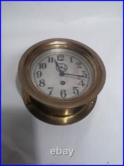 Small 5.5 Jeweled Early Seth Thomas Marine Pilot Clock
