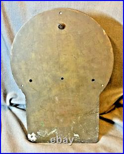 UNUSUAL WWII ERA Seth Thomas ship's clock & with presentation plaque attached