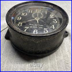 US Navy WWII Mark I Ship Deck Clock