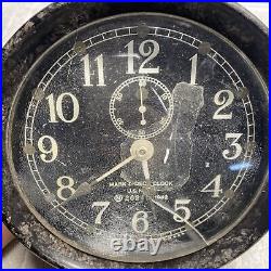 US Navy WWII Mark I Ship Deck Clock