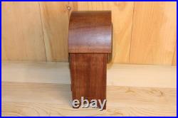 Unusual Antique Seth Thomas 8 Day Inlay Mantle Clock With Porcelain Dial Runs