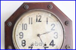 Used Seth Thomas OFFICE No. 2 Wall Clock Antique Regulator Circa 1860 Vintage Used Seth Thomas OFFICE No. 2 Wall Clock Antique Regulator Circa 1860 Vintage