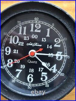 VINTAGE SETH THOMAS QUARTZ SHIP'S CLOCK And BAROMETER
