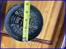 VINTAGE SETH THOMAS QUARTZ SHIP'S CLOCK And BAROMETER