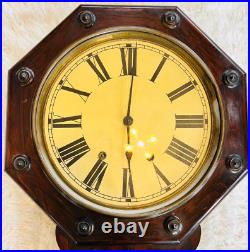 VINTAGE Seth Thomas antique Wall clock US made operation verified