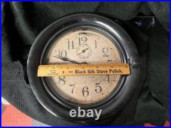 VINTAGE WW11 SETH THOMAS BAKELITE SHIPS CLOCK + Key EXACT TIME! ORIGINAL VINTAGE WW11 SETH THOMAS BAKELITE SHIPS CLOCK + Key EXACT TIME! ORIGINAL