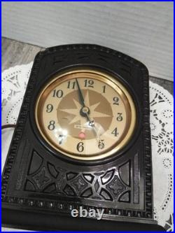 VTG 30'S 40'S Seth Thomas Mantle Clock Antique 6.5''X4.3/8'' MADE IN USA (READ)