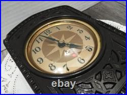 VTG 30'S 40'S Seth Thomas Mantle Clock Antique 6.5''X4.3/8'' MADE IN USA (READ)