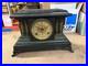 VTG_Antique_Seth_Thomas_Mantle_Clock_Classical_Pillar_Faux_Marble_Untested_01_ws
