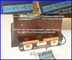 Value Priced Restored Mahogany Seth Thomas 8 Deep-toned-bells Sonora 216-1914