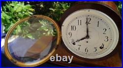 Vintage 1936 Seth Thomas #89 8 Day Pendulum Humpback 20 Mantle Clock BEAUTY