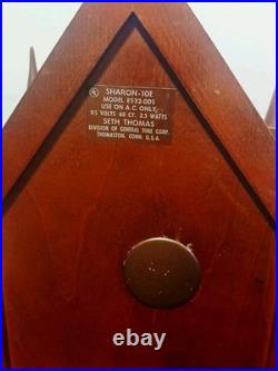 Vintage 1940-1950s Seth Thomas Sharon 10E Mantle Clock Model E532-005 Working