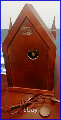 Vintage 1940-1950s Seth Thomas Sharon 10E Mantle Clock Model E532-005 Working