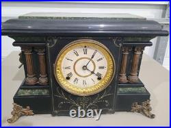 Vintage Antique Seth Thomas #102 Adamantine Mantel Clock