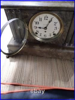 Vintage Antique Seth Thomas #102 Adamantine Mantel Clock Vintage Antique Seth Thomas #102 Adamantine Mantel Clock