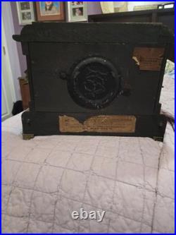 Vintage Antique Seth Thomas #102 Adamantine Mantel or Shelf Clock