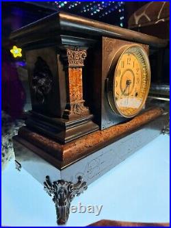 Vintage Antique Seth Thomas Adamantine Mantle Clock? Eton 1904