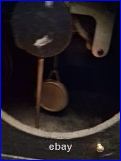 Vintage/ Antique Seth Thomas Adamantine Mantle Clock Works. Beautiful