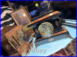 Vintage Antique Seth Thomas Adamantine Mantle Clock mistic