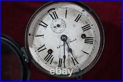 Vintage Antique Seth Thomas Ships Clock Early 20th Century Maritime