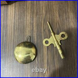 Vintage Art Deco Seth Thomas Mahogany Mantle Clock Working Westminster Chime