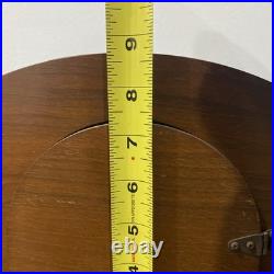 Vintage Art Deco Seth Thomas Mahogany Mantle Clock Working Westminster Chime