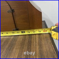 Vintage Art Deco Seth Thomas Mahogany Mantle Clock Working Westminster Chime