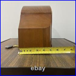 Vintage Art Deco Seth Thomas Mahogany Mantle Clock Working Westminster Chime Vintage Art Deco Seth Thomas Mahogany Mantle Clock Working Westminster Chime