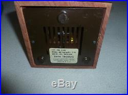 Vintage Boxed Seth Thomas Metronome General Time Mahogany Rare Antique Bell