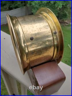 Vintage Brass Seth Thomas Nautical Clock E537-004 Ship Clock Vintage Brass Seth Thomas Nautical Clock E537-004 Ship Clock