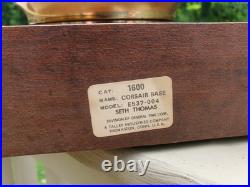 Vintage Brass Seth Thomas Nautical Clock E537-004 Ship Clock Vintage Brass Seth Thomas Nautical Clock E537-004 Ship Clock