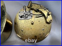 Vintage Brass Seth Thomas Ship's Clock CORSAIR W USA movement, cleaned Lubed Tstd