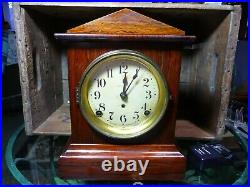 Vintage Early 1900's Antique Seth Thomas Mantel Clock Adamantine 89AD