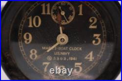 Vintage Mark I Boat Clock U. S. Navy 1941 WW2 WWII Seth Thomas Vintage Mark I Boat Clock U. S. Navy 1941 WW2 WWII Seth Thomas