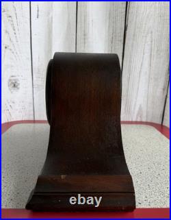 Vintage Plymouth 8-Day Mantel Clock Seth Thomas 4503 Movement Time Strike Works