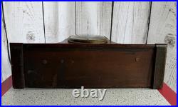 Vintage Plymouth 8-Day Mantel Clock Seth Thomas 4503 Movement Time Strike Works