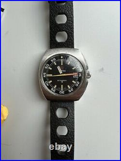 Vintage Roamer Stingray S Diver Watch 28 jewel automatic 471 (Seththomas)